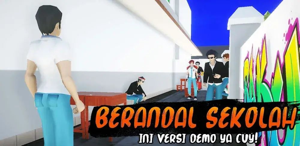 Berandal Sekolah v1 11 7 MOD APK (Menu Free Shopping Damage) Download