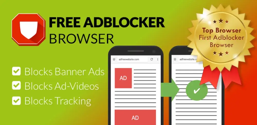 Free Adblocker Browser v125 4 3900 MOD APK (Premium Unlocked) Download