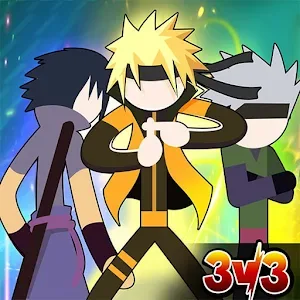 Stick Ninja – 3v3 Battle