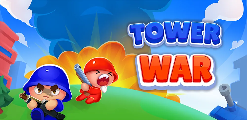 Tower War v1.24.1 MOD APK (Speed Game, VIP Purchased) Download