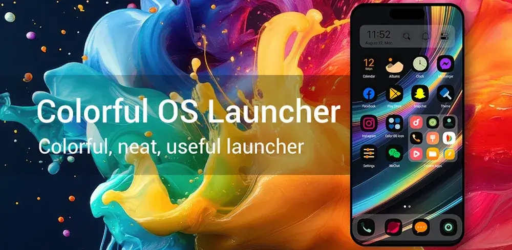 Colorful OS Launcher v7 4 MOD APK (Primeum Unlocked) Download
