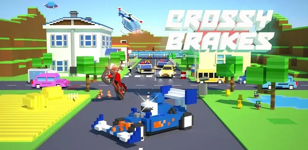 Crossy Brakes: Blocky Road Fun v1 0 7 MOD APK (Unlimited Money) Download