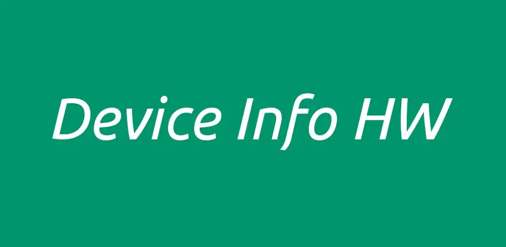 Device Info HW  v5 23 0 APK (Full Version) Download