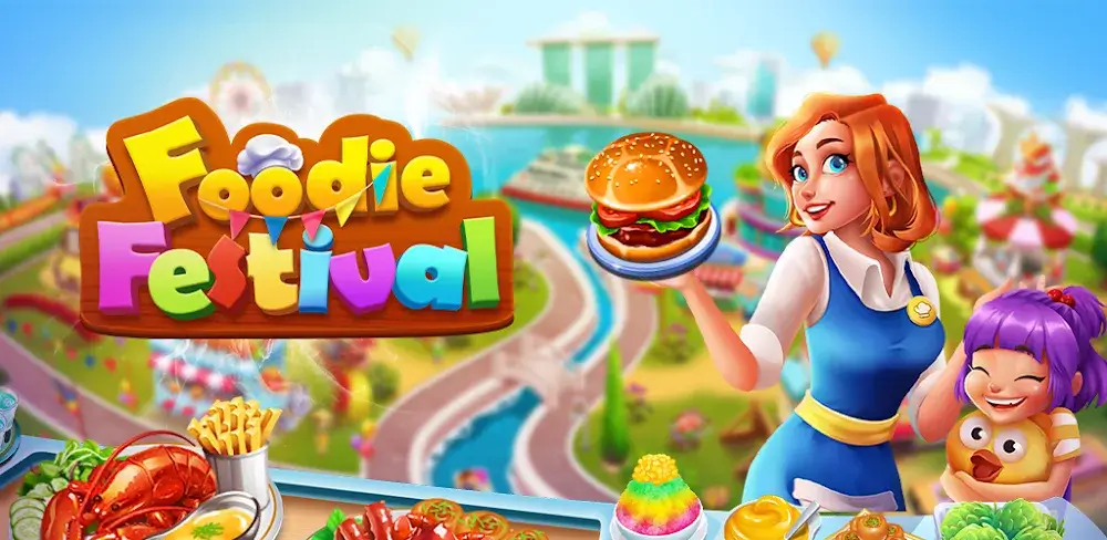 Foodie Festival v1 0 25 MOD APK (Free Shopping) Download