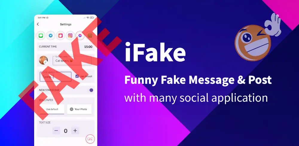 iFake: Fake Chat Messages v19 3 1 MOD APK (Premium Unlocked) Download