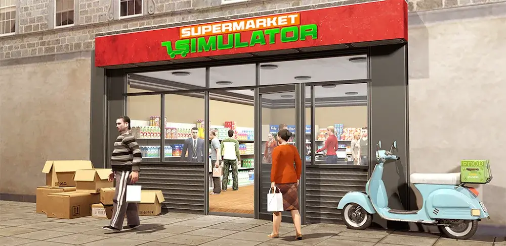 Manage Supermarket Simulator v2 7 13 MOD APK (Menu Add Cash Energy