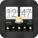 Sense V2 Flip Clock & Weather