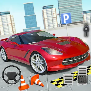 Sports Car Parking: Car Games