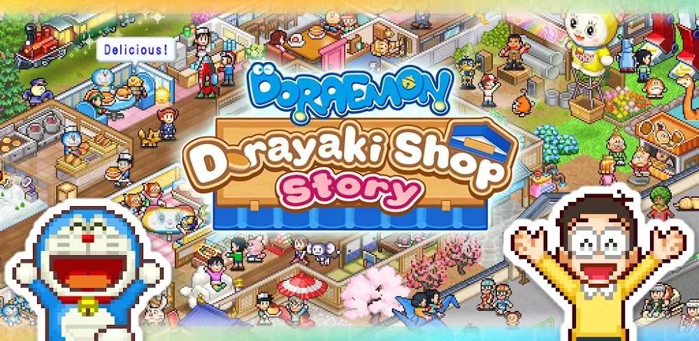 Doraemon Dorayaki Shop Story v1 1 9 MOD APK (Full Currency Always