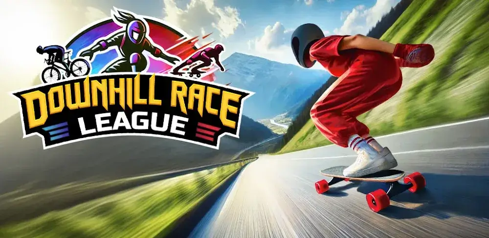 Downhill Race League v0 11 0 MOD APK (Menu Unlimited Money Tickets