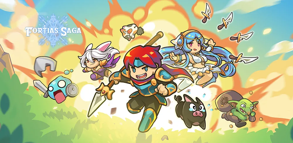 Fortias Saga v1 0 80 MOD APK (Damage Defense Multiplier God Mode Fortias Saga v1 0 80 MOD APK (Damage Defense Multiplier God Mode