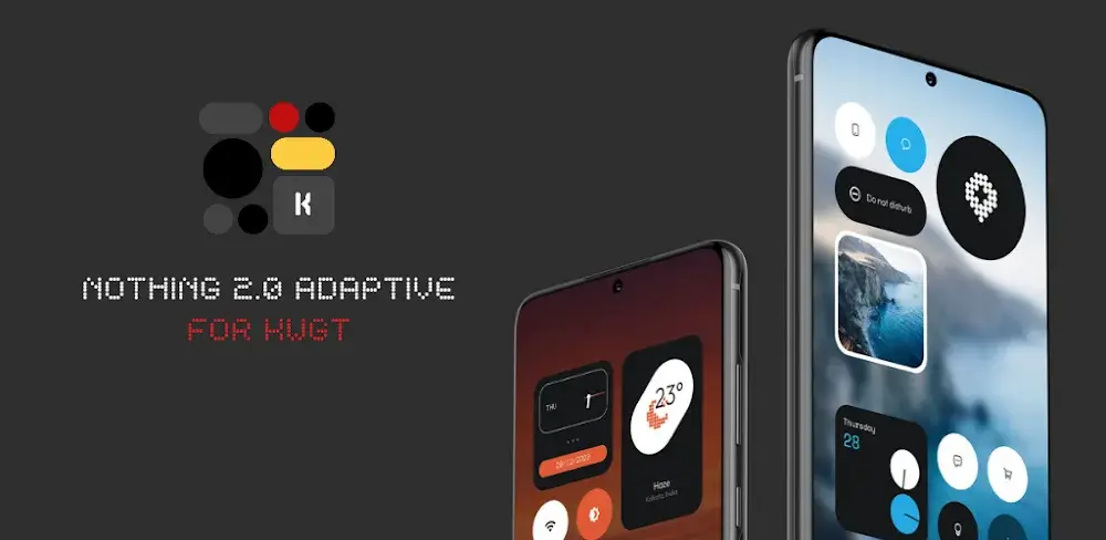 Nothing 2 0 KWGT (Adaptive) v6 6 APK (Full Version) Download