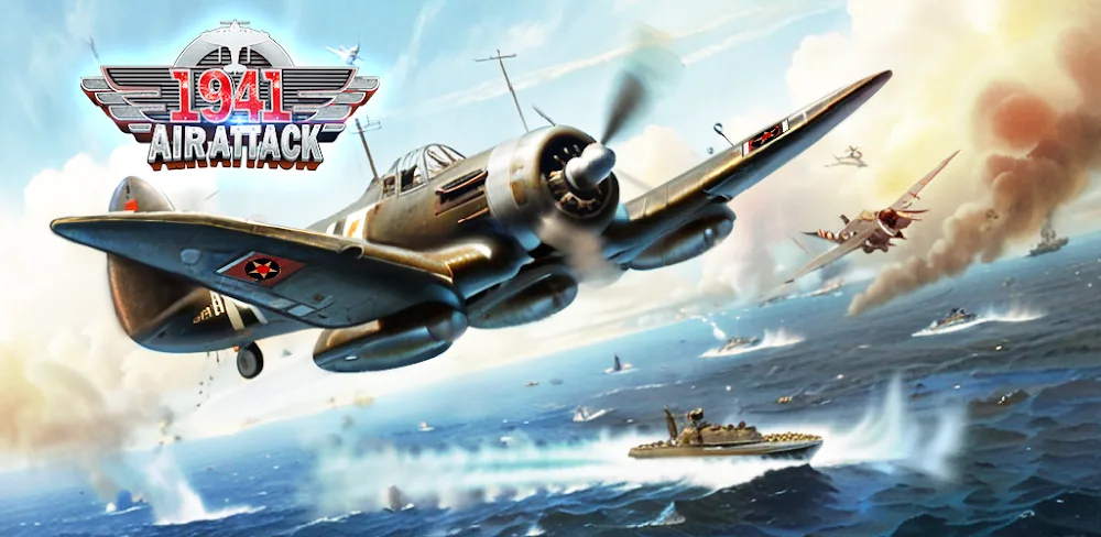 1941 AirAttack v8.4 MOD APK (Menu, Game Speed, No Ads) Download