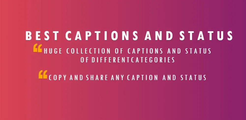 Captions for Photos v9 2 1 1 MOD APK (Premium Unlocked) Download Captions for Photos v9 2 1 1 MOD APK (Premium Unlocked) Download