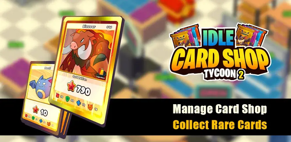 TCG Card Shop Tycoon 2 v132 MOD APK (Menu Free Upgrade Ad Rewards