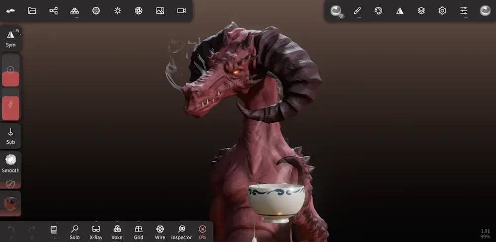 Nomad Sculpt v2 2 MOD APK (Paid Unlocked) Download