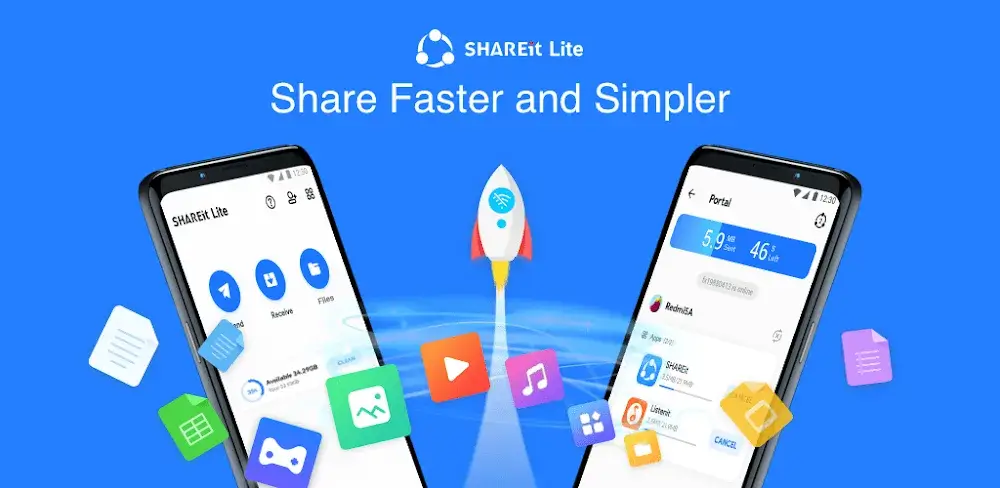 SHAREit Lite v3 17 59 UD MOD APK (VIP Unlocked) Download