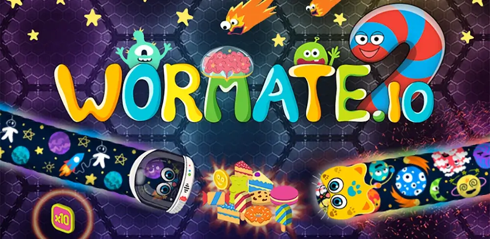 wormate io v4 0 23 MOD APK (Menu Set Pov) Download