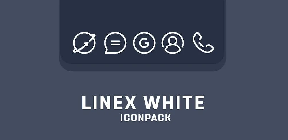 LineX White Icon Pack v6 4 APK (Full Version) Download LineX White Icon Pack v6 4 APK (Full Version) Download