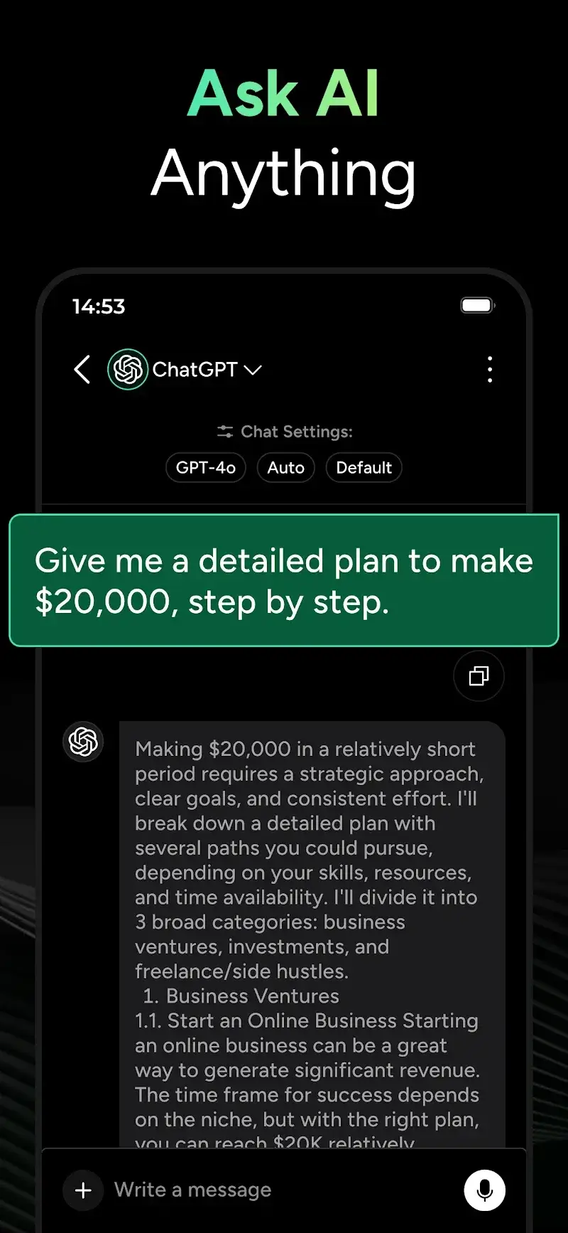 Genie AI Assistant V9 6 2 MOD APK Premium Unlocked Download