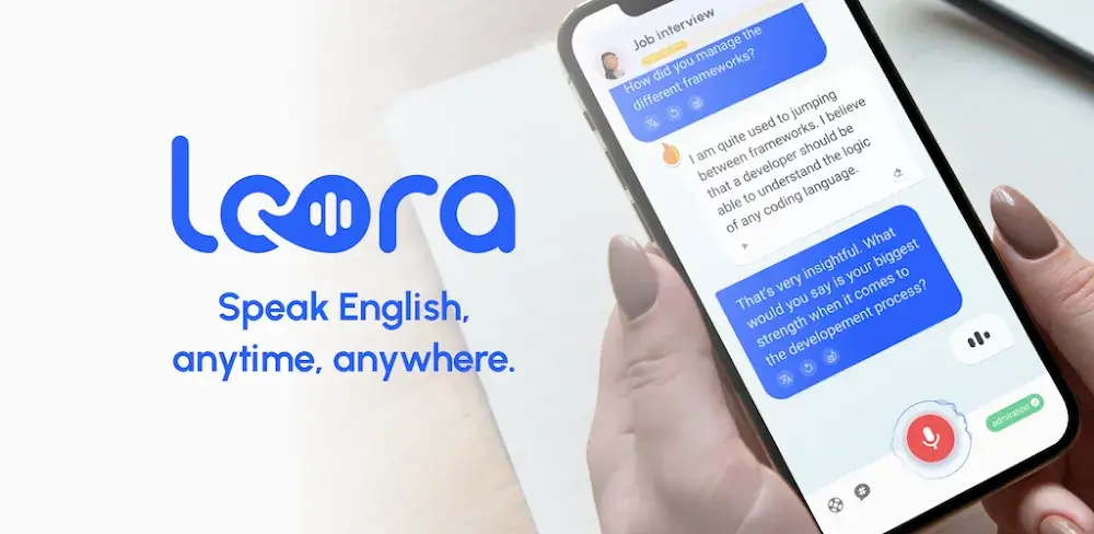 Speak English with Loora AI v2 11 4 MOD APK (Premium Unlocked) Download