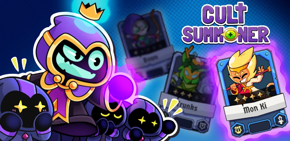 Cult Summoner v1 0 MOD APK (Menu Speed Unlimited Gold Gems) Download Cult Summoner v1 0 MOD APK (Menu Speed Unlimited Gold Gems) Download