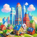 Merge City 3D v0.5 MOD APK (Menu, Money, Keys, Remove ADS)
