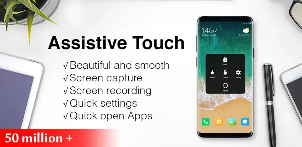 Assistive Touch MOD APK v4 0 23 (VIP Unlocked) Download