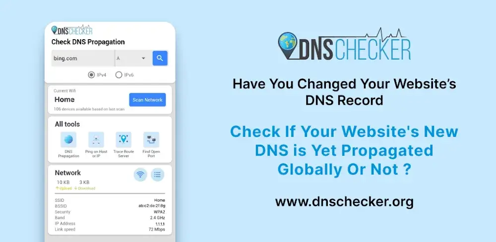 DNS Checker v1 3 3 MOD APK (Premium Unlocked) Download