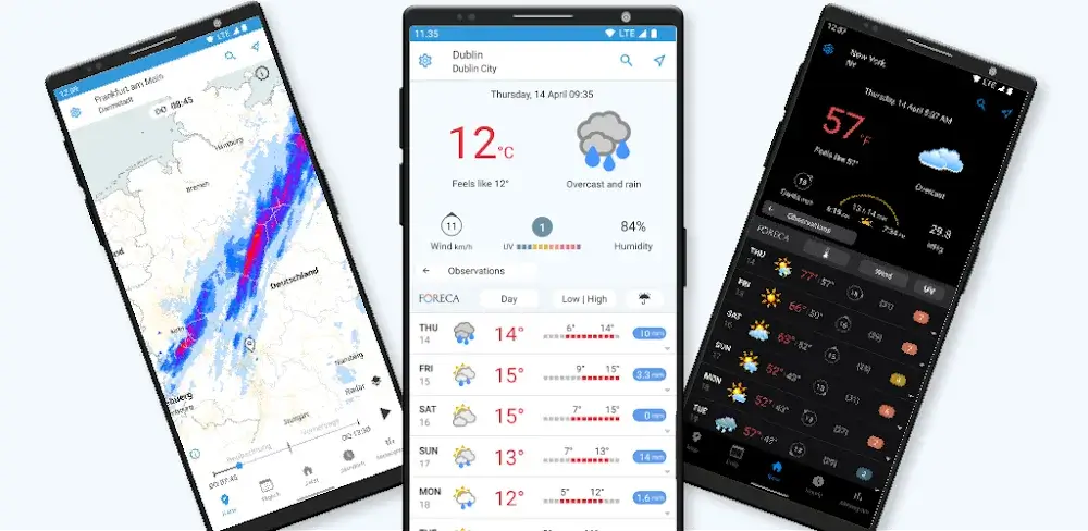 Foreca Weather Radar V4 82 3 MOD APK Premium Unlocked Download