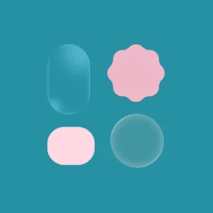 Material Glass Widgets