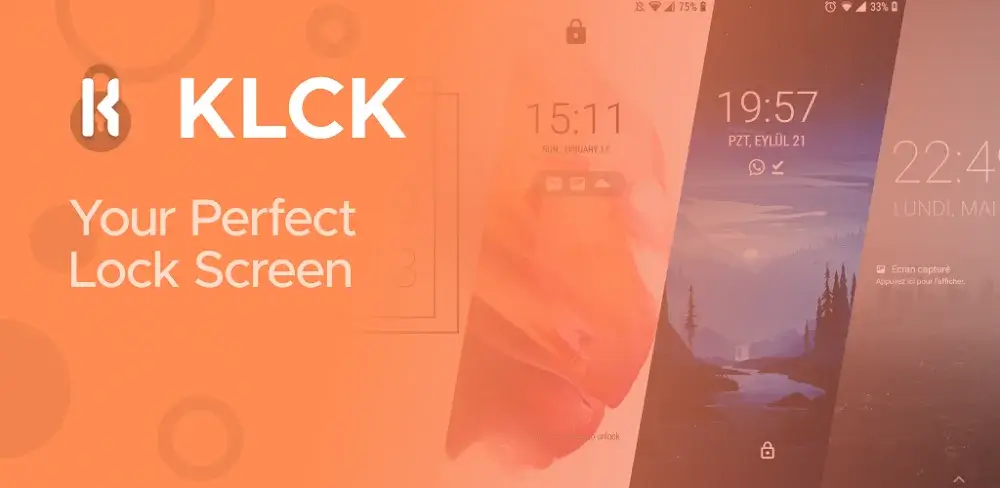 KLCK Kustom Lock Screen Maker v3 80b522706 MOD APK (Premium Unlocked