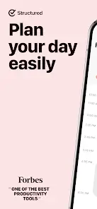 Structured – Daily Planner screenshot 1