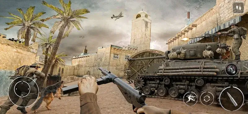 Call Of Courage : WW2 Shooting screenshot 5