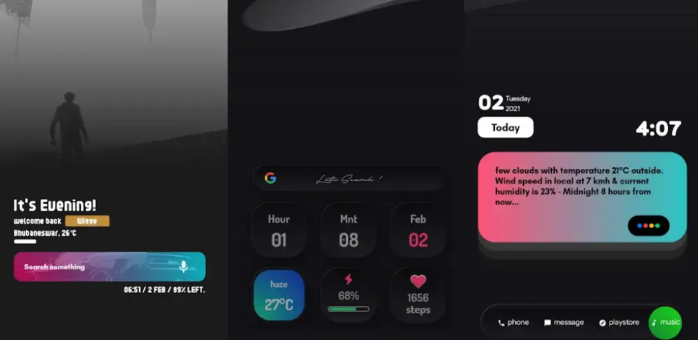 Dunes KWGT v8 0 3 APK (Full Version) Download