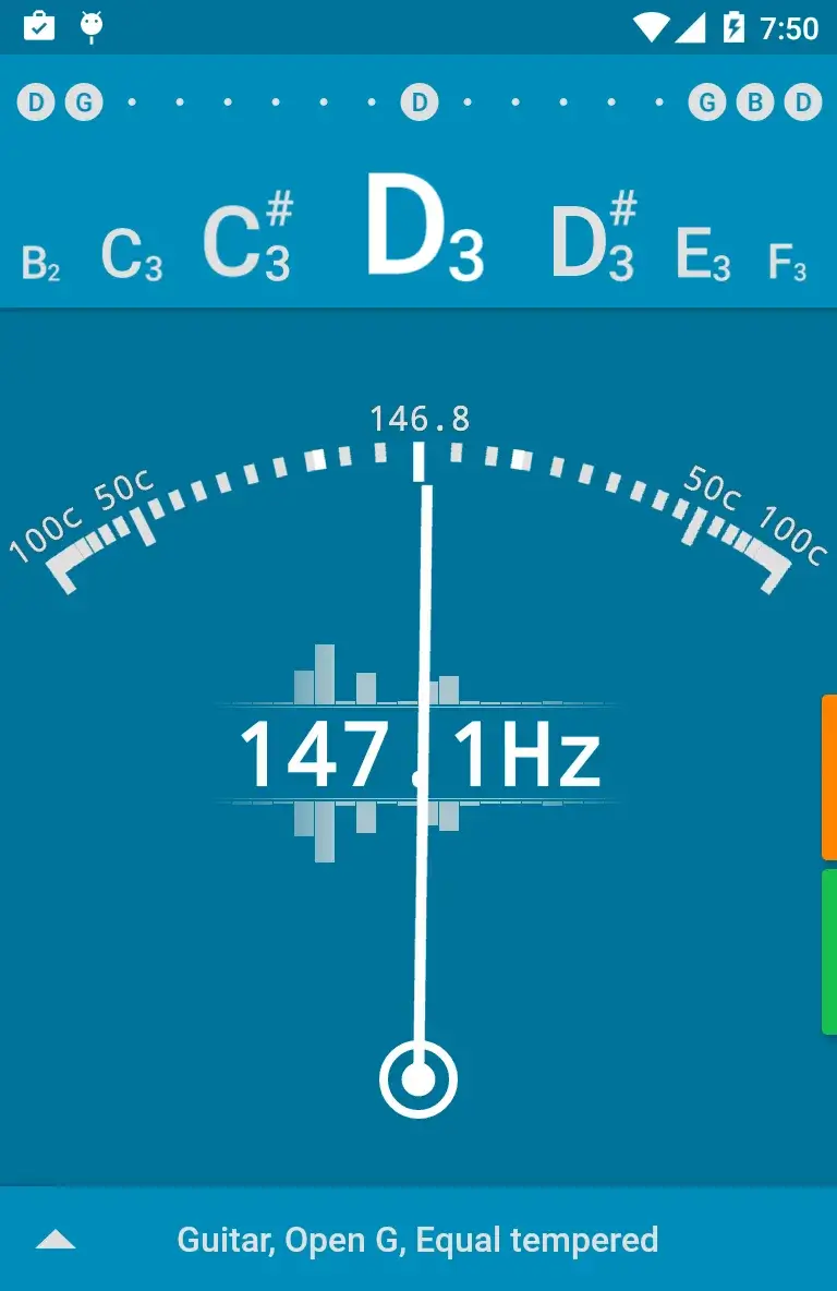 Tuner – gStrings screenshot 2