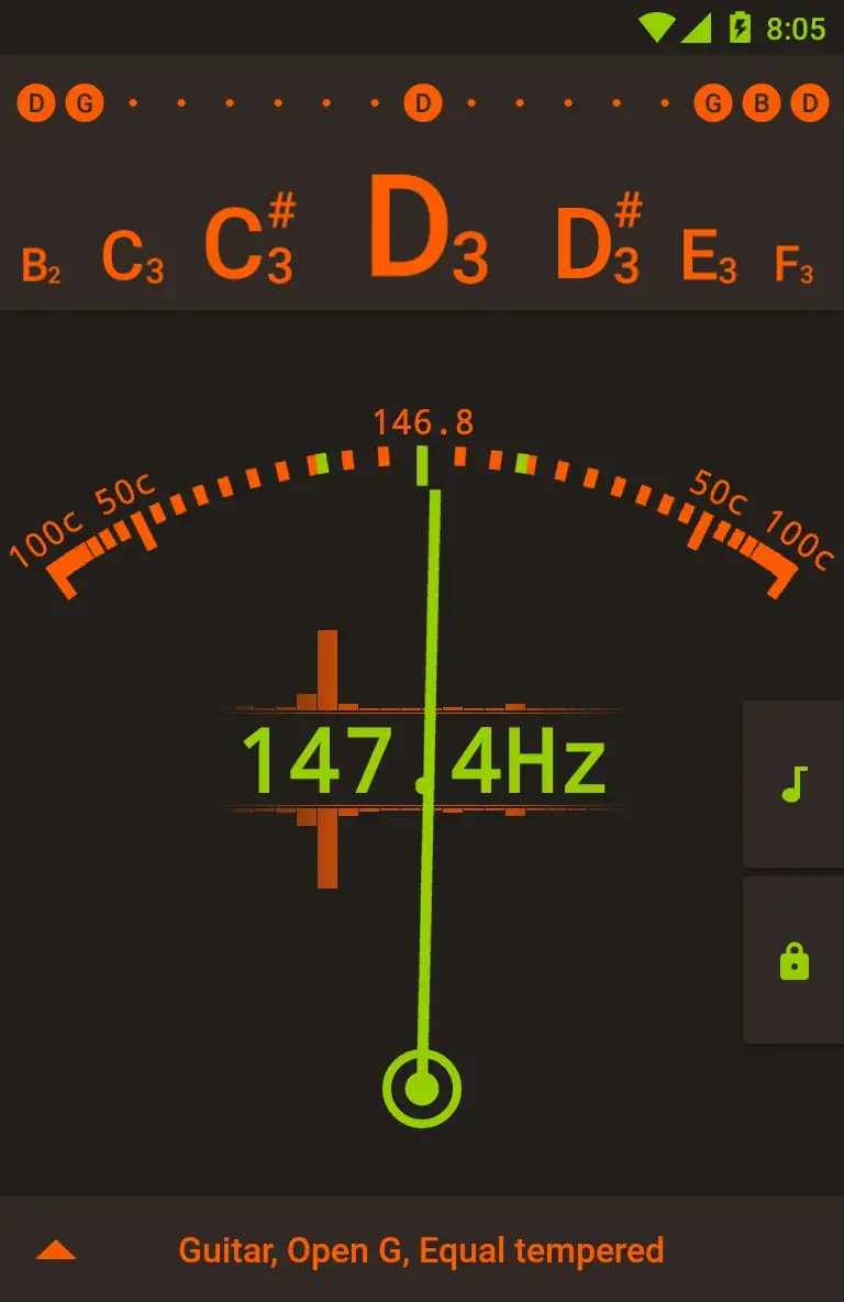 Tuner – gStrings screenshot 3