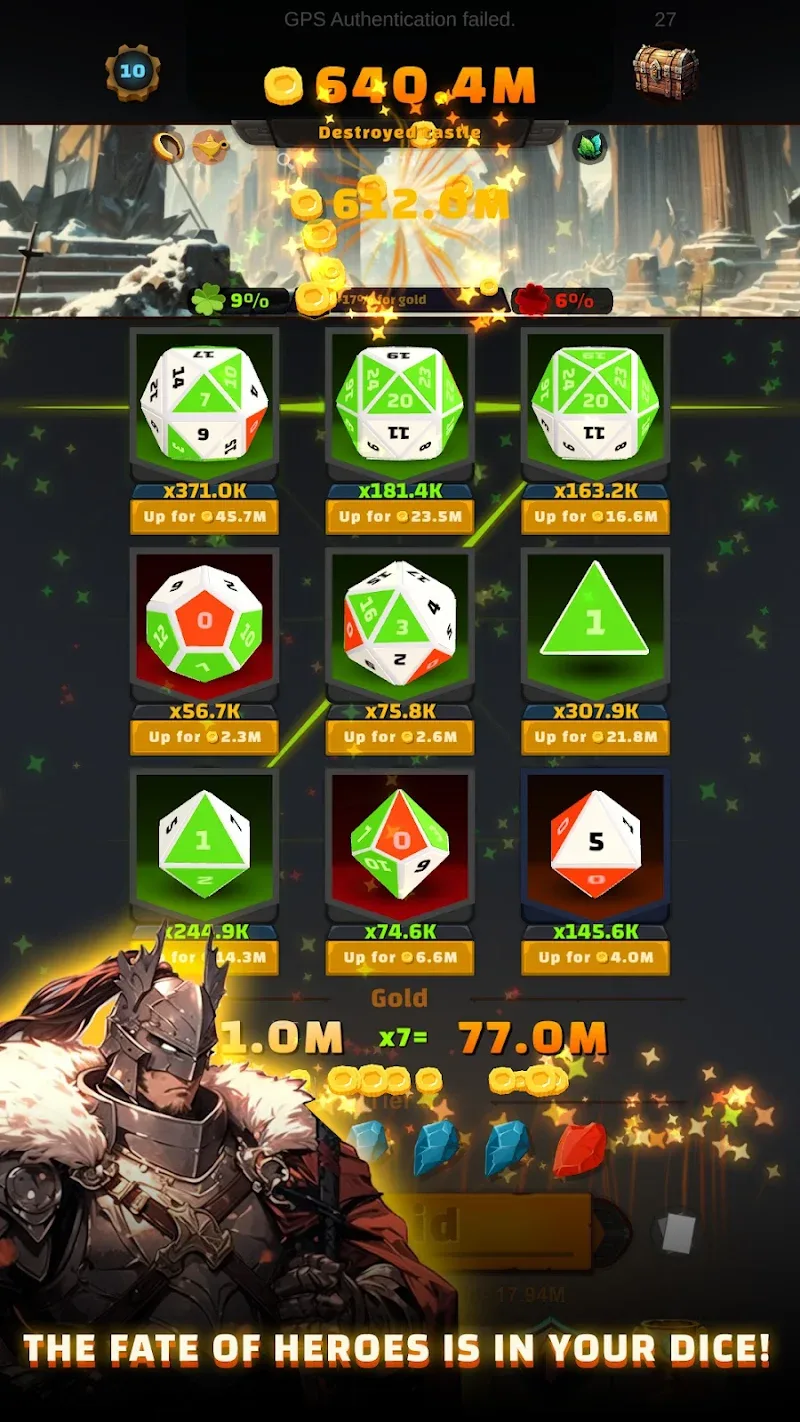 Dice Mastery: Idle Raiders screenshot 2