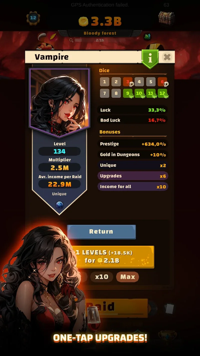 Dice Mastery: Idle Raiders screenshot 3