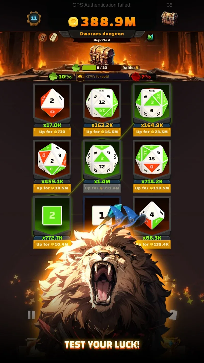 Dice Mastery: Idle Raiders screenshot 6