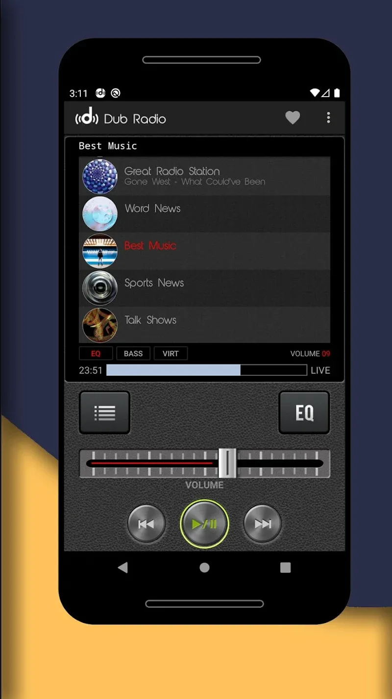 Dub Internet Radio FM AM screenshot 3