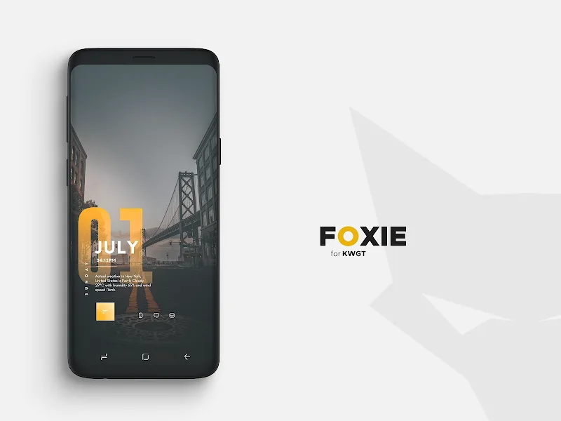 Foxie for KWGT screenshot 1