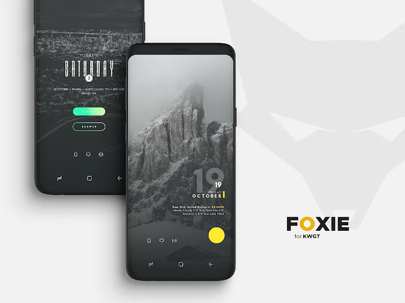 Foxie for KWGT screenshot 3
