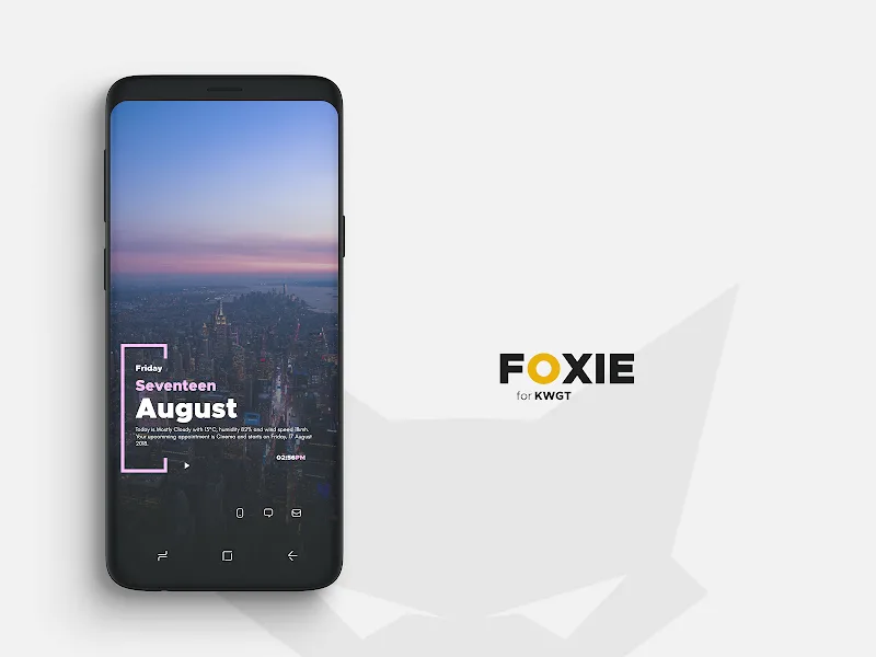 Foxie for KWGT screenshot 4