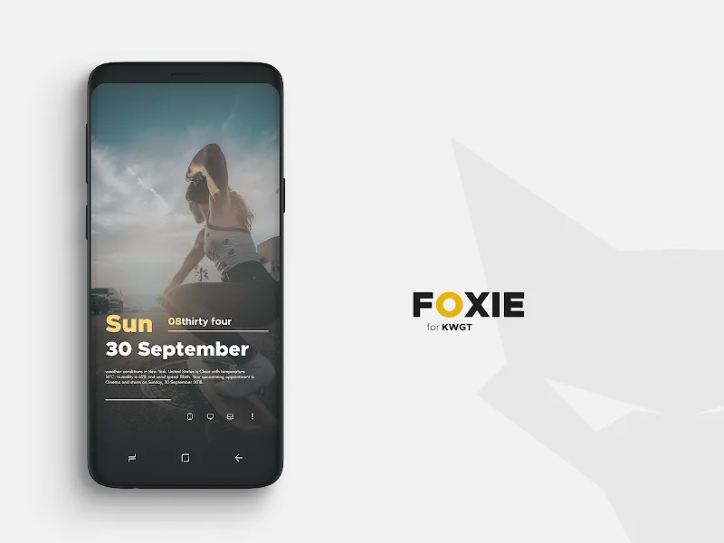 Foxie for KWGT screenshot 5