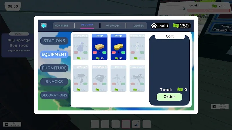 Monster Spa Center Simulator screenshot 2