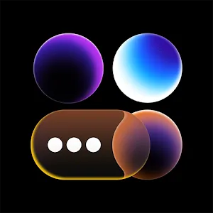 Neon Glass Widgets