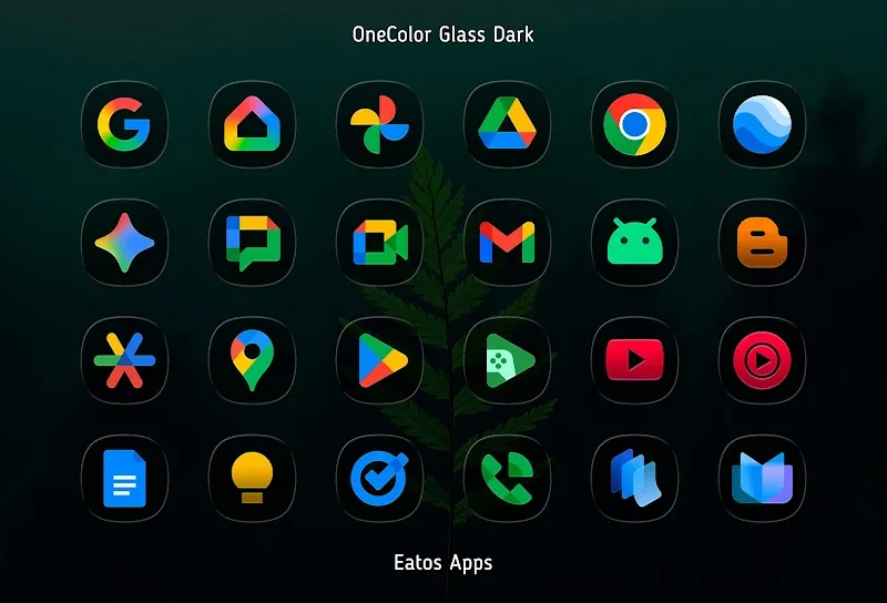 OneColor GlassDark screenshot 2