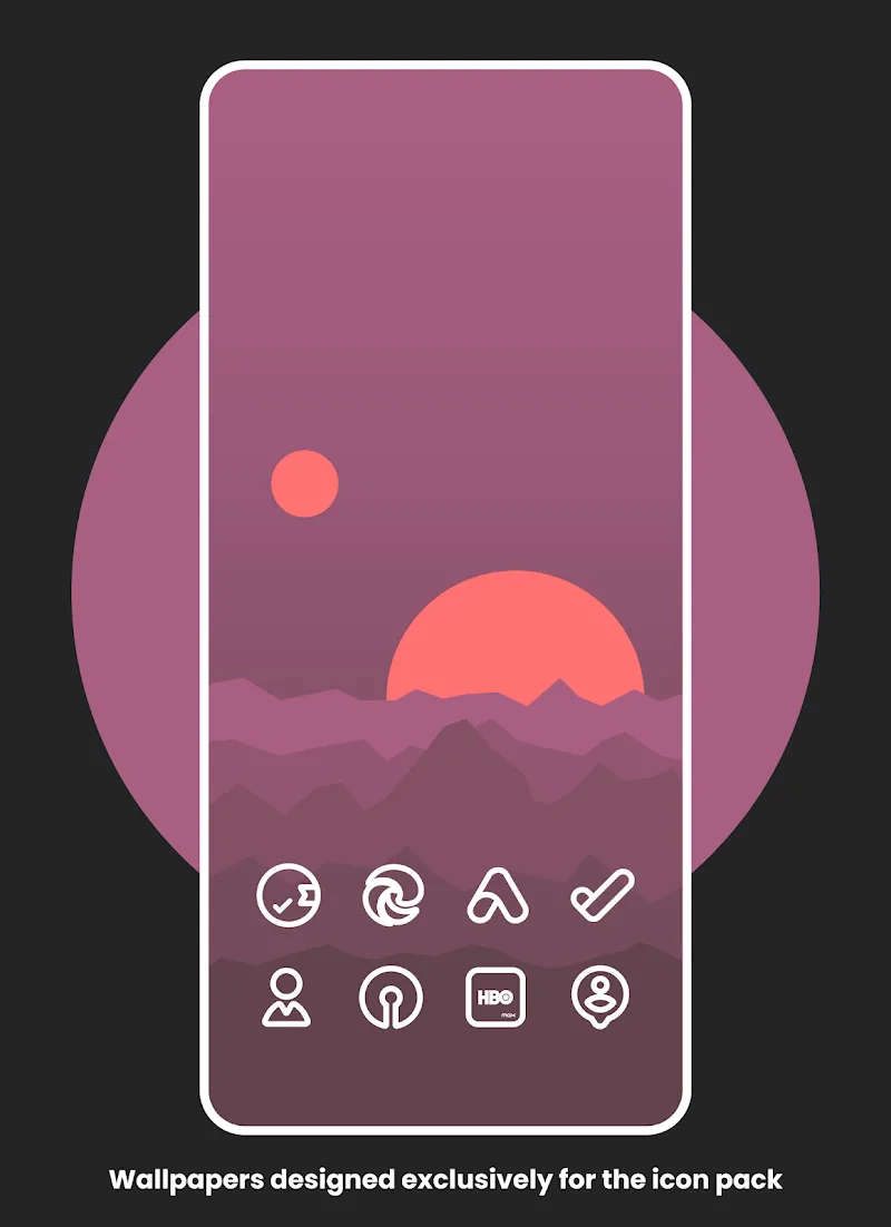 Plume Line – Icon Pack screenshot 2