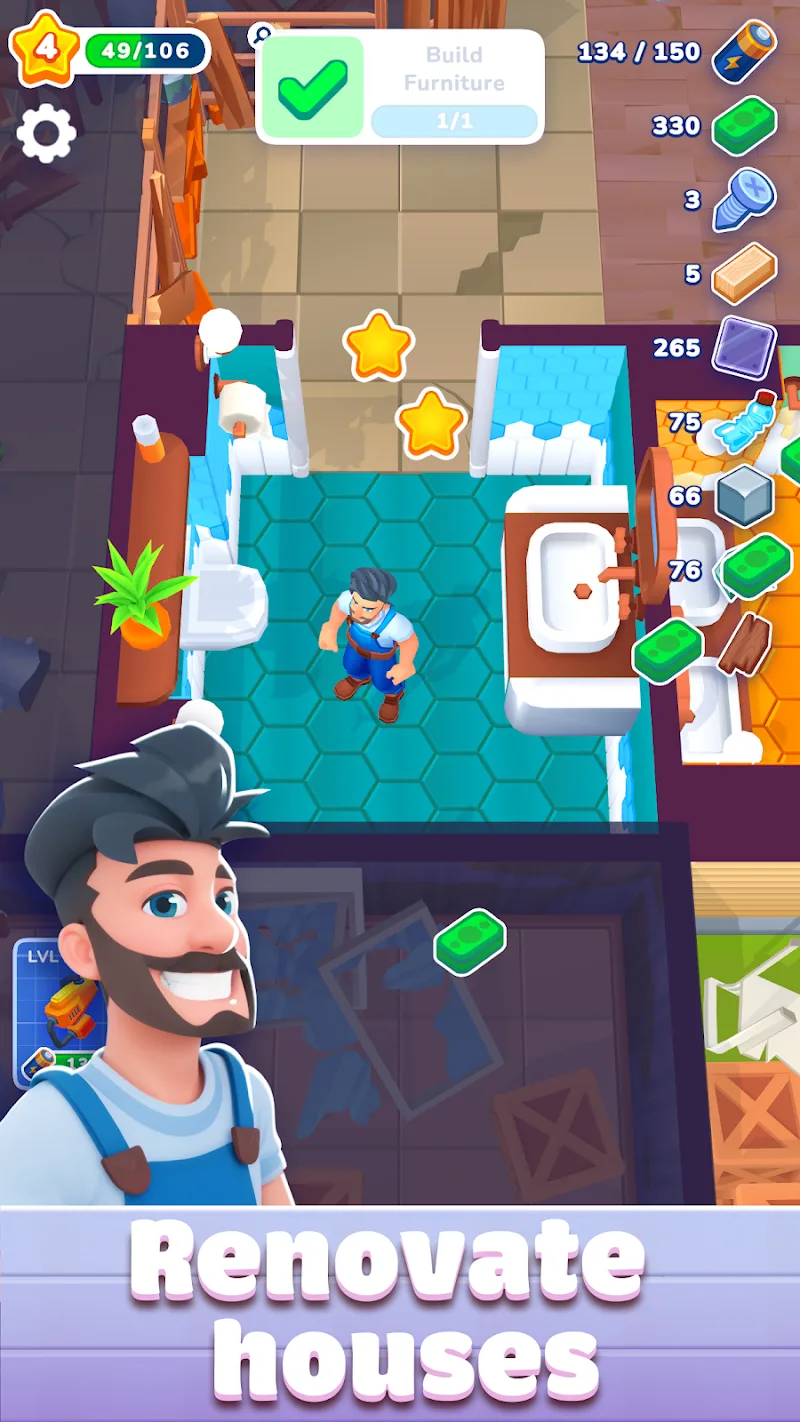 Renovation Day screenshot 1